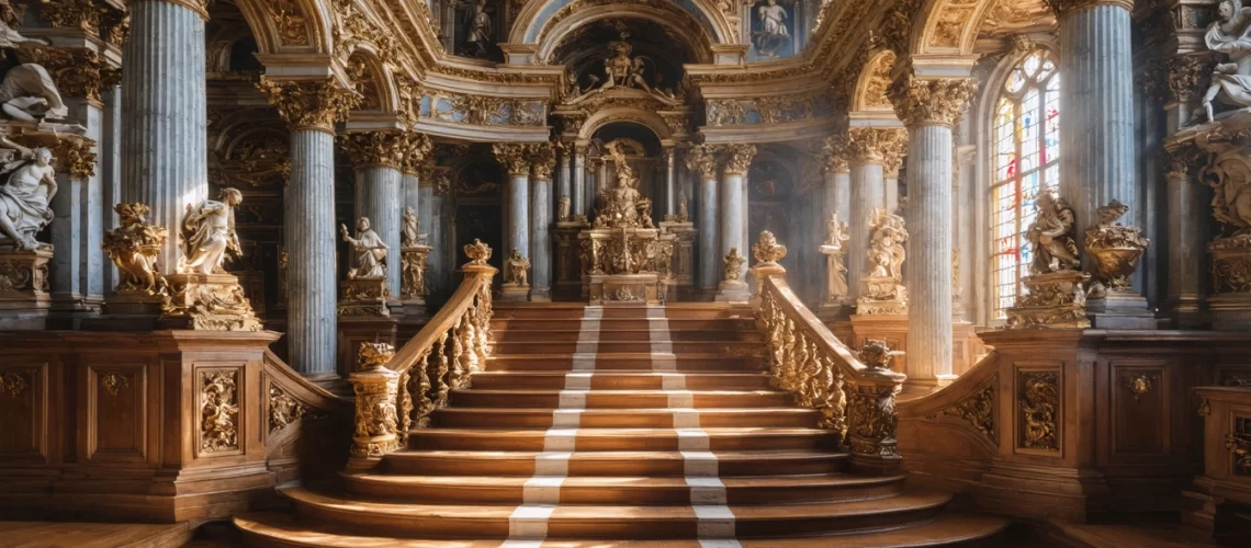 Igrejas barrocas e madeira de lei